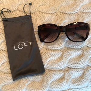 Loft Tortoiseshell Sunglasses